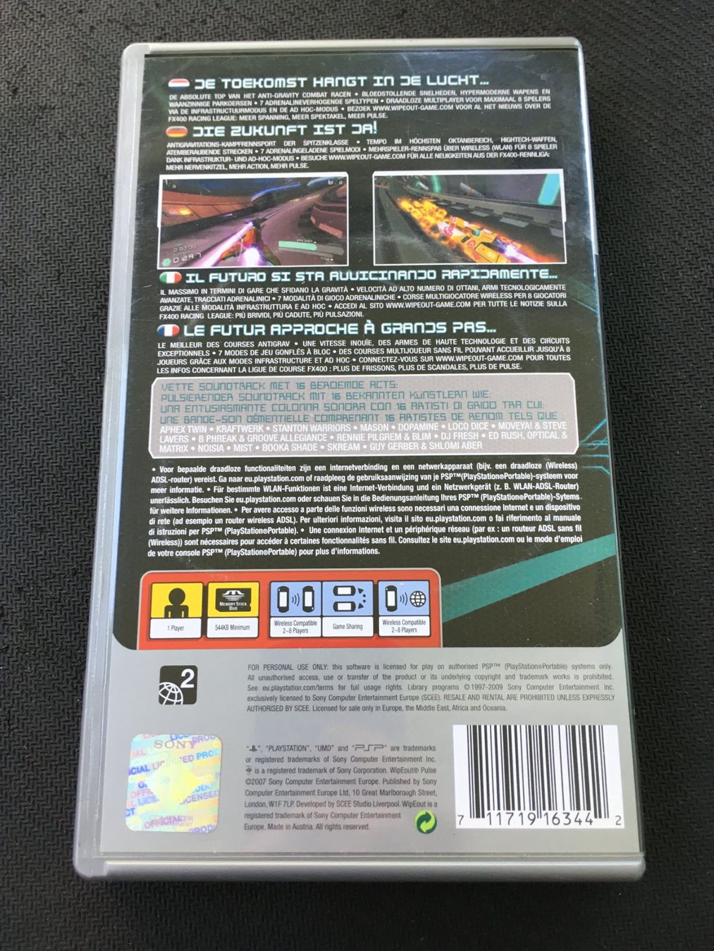 Sony Spiele: Wipeout Pulse - PSP – Gebraucht aus St.Gallen von sjosjo 1