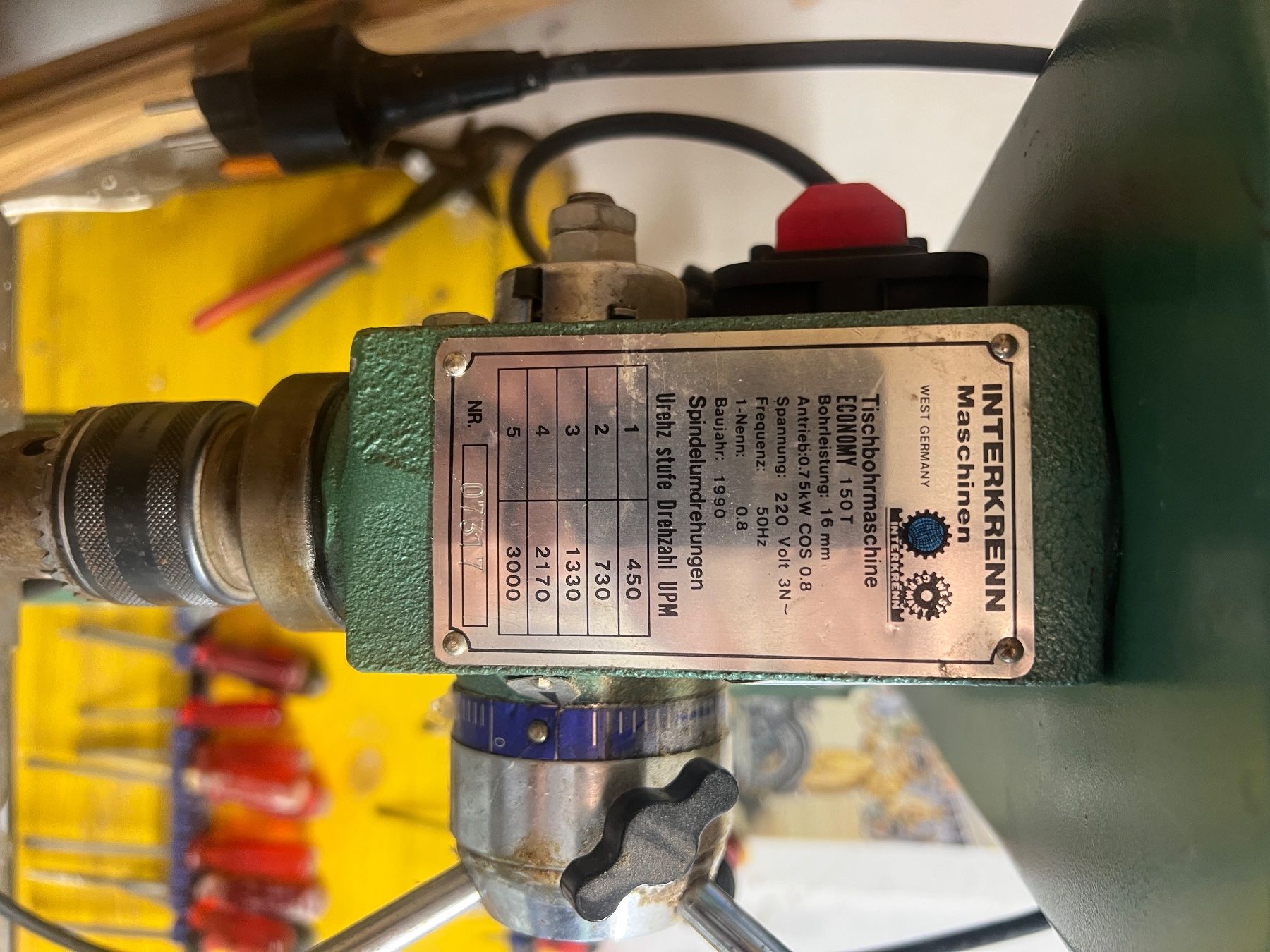 Perceuses: Interkrenn  Säulenbohrmaschine 750W – D'occasion à Schüpfen par kuenzelm 3