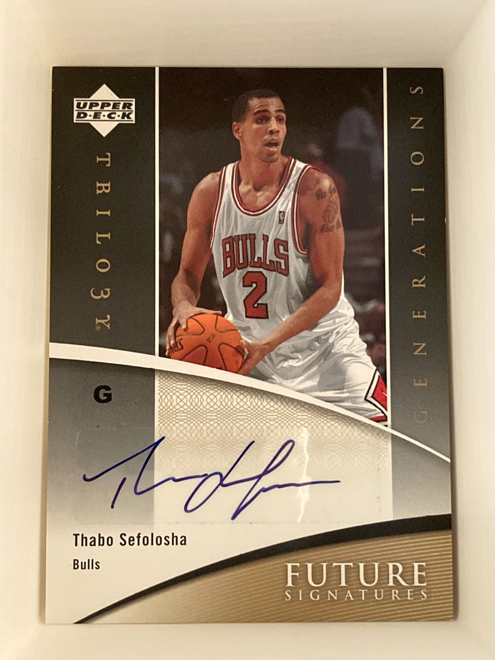 Carte collezionabili: Upper Deck NBA 2006-07 - Thabo Sefolosha Auto – Usato da La Tour-de-Peilz venduto da Tyalos_Cards