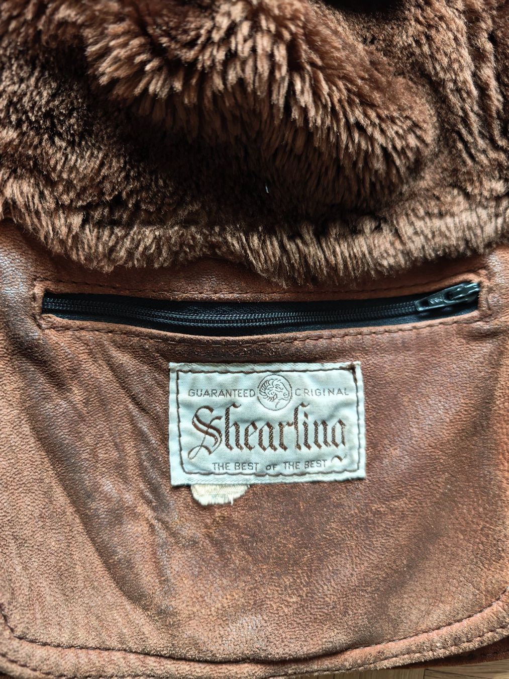 Cappotti: Originaler hochwertiger Vintage Shearling Ledermantel – Usato da Liebefeld venduto da manyawoods 2