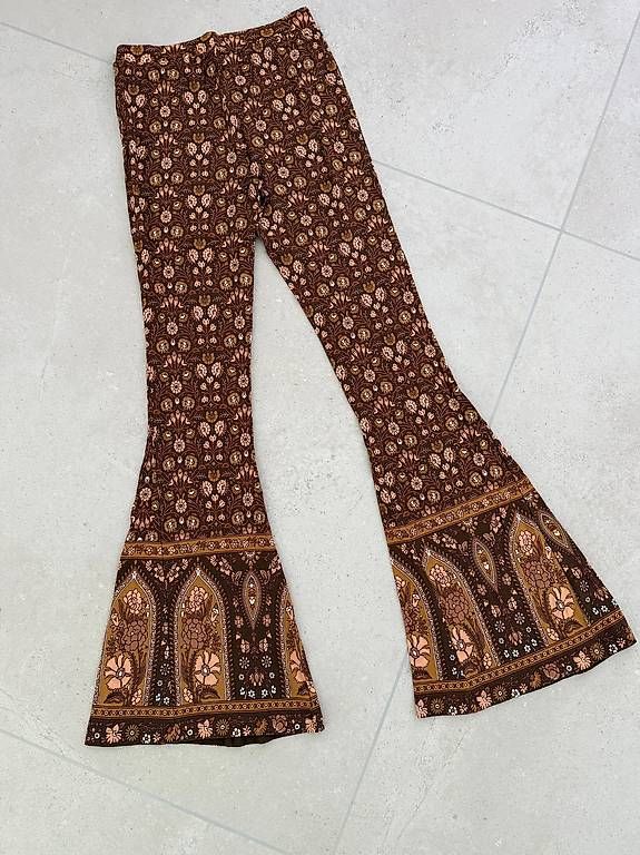 Pantaloni: Vintage Boho Schlaghose Gr. XS – Usato da Merlischachen venduto da GlamGarb 4