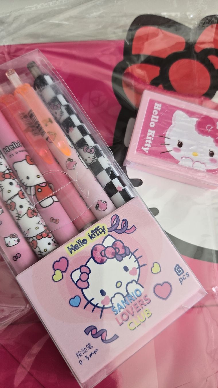 Penna & Evidenziatori: Hello Kitty Schreibset, neu und originalverpackt – Nuovo e nell'imballaggio originale da Sarmenstorf venduto da Lunares_Mare 2