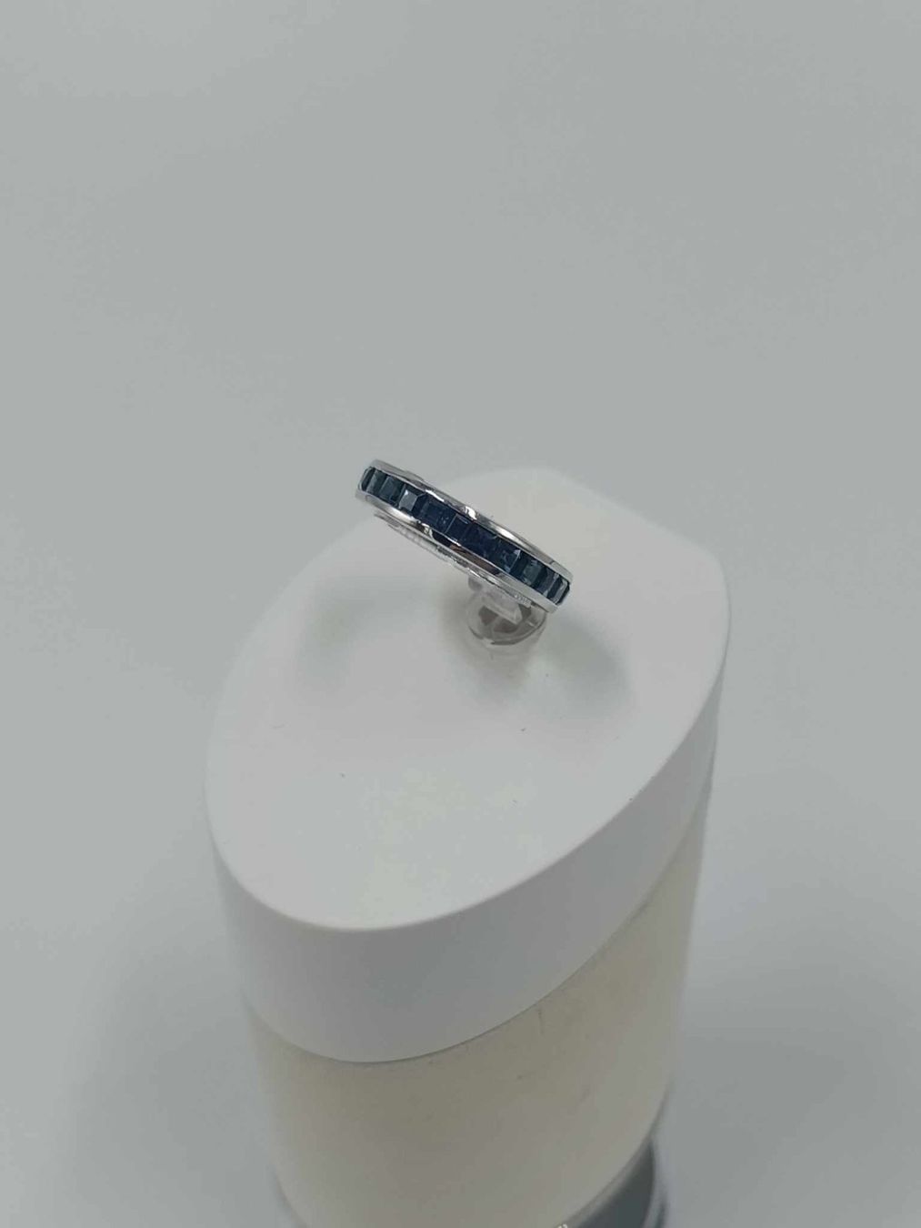 Anelli: ALLIANCE SAPHIR RING IN 750 WEISSGOLD – Usato da Luzern venduto da EdiGem 7