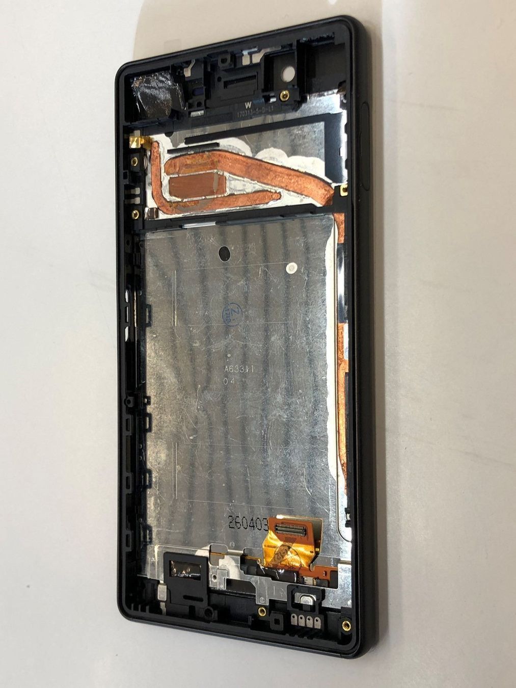 Sony Telefoni cellulari / Smartphones: Sony Xperia X Display mit Rahmen schwarz – Nuovo e nell'imballaggio originale da bern venduto da reptechnic 1