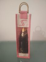Tragetasche für 1 Flasche aus Jute!