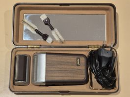Vintage Jura Elektrorasierer – Reise-Set, Top Zustand