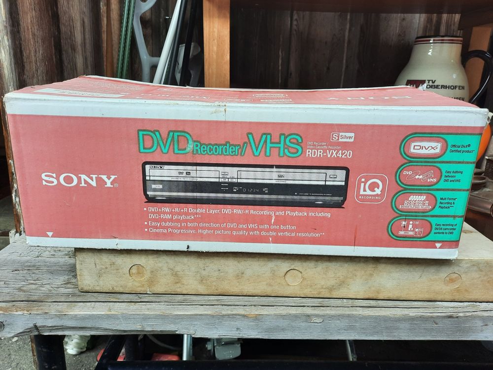 DVD und VHS Recorder Kombi Sony Kaufen auf Ricardo