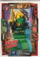 TCG NINJAGO TRADING CARD SERIE 1 # 028 TECHNO LLOYD