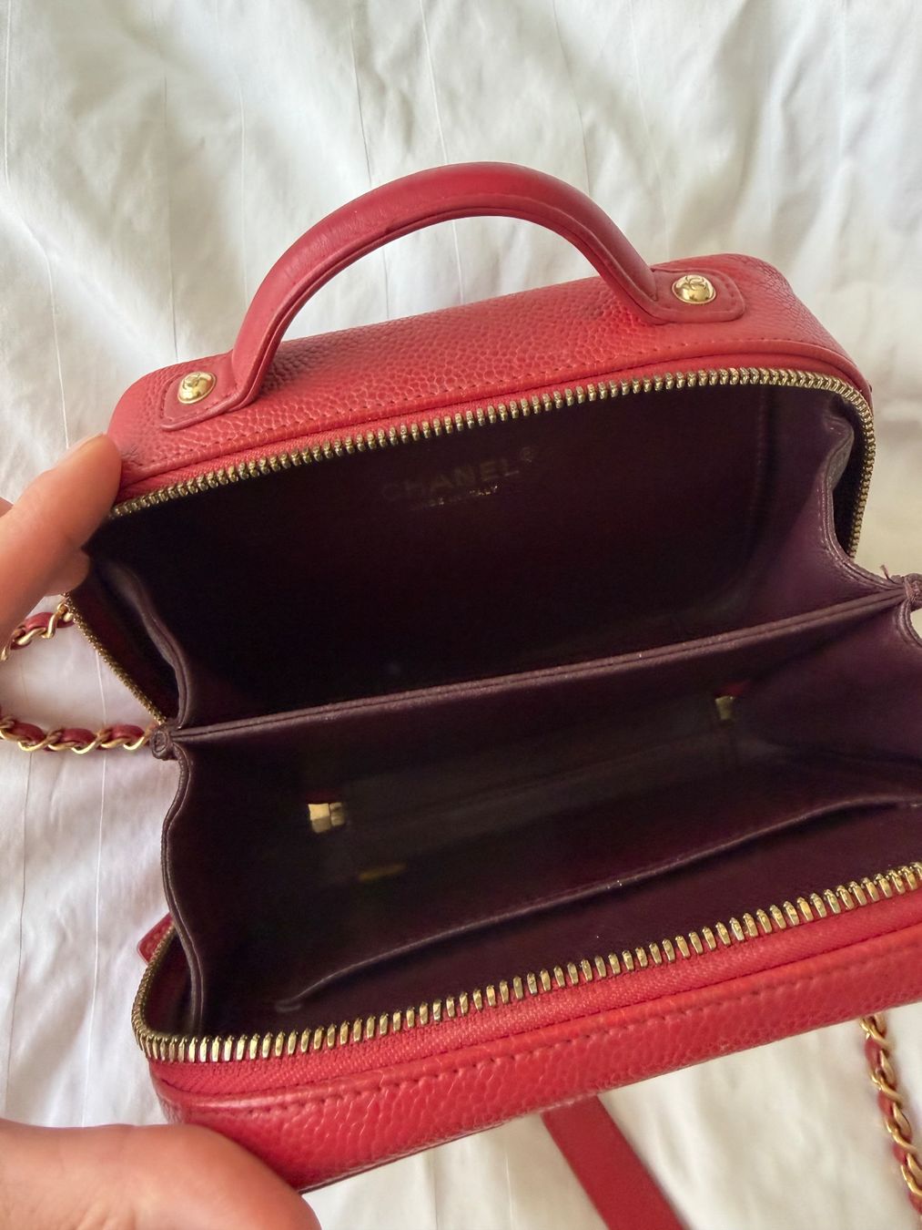 Chanel Borse da donna: CHANEL Small CC Filigree Vanity Case – Usato da Steinhausen venduto da fashionandbeauty 3