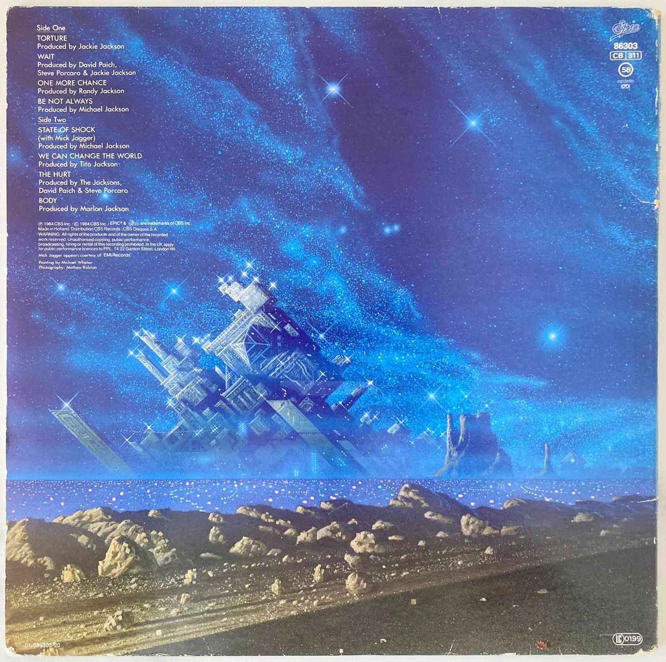Schallplatten: JACKSONS - VICTORY – Gebraucht aus Bottens von hotter-than-hell 1