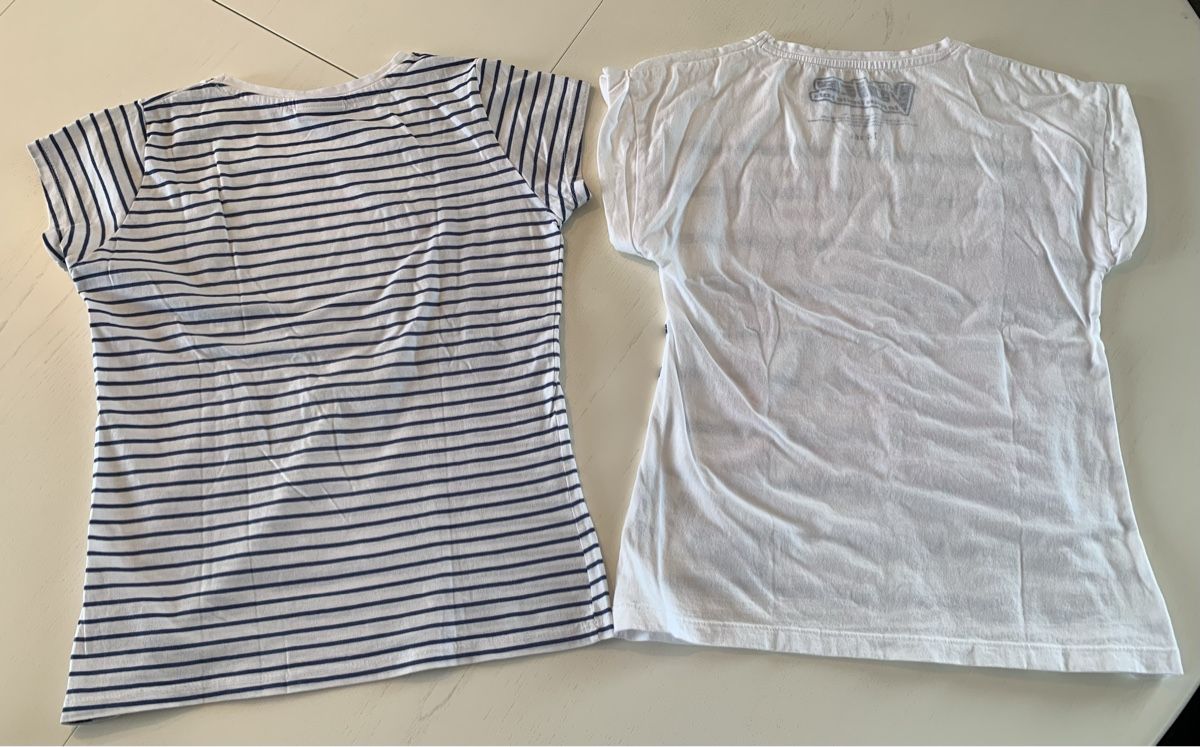 Camicette, T-shirt & Top: 2 T-Shirts Gr.146/152 – Usato da Hünenberg See venduto da spartakus02 1