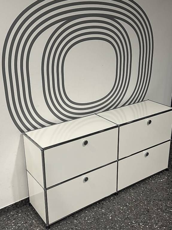 Scaffali: USM Haller Sideboard reinweiss 2x2 – Usato da Glattbrugg venduto da q-aderdesign 1