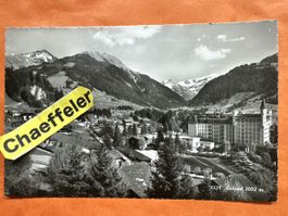 1950 Alte Ansichtskarte Gstaad, vintage, Rarität