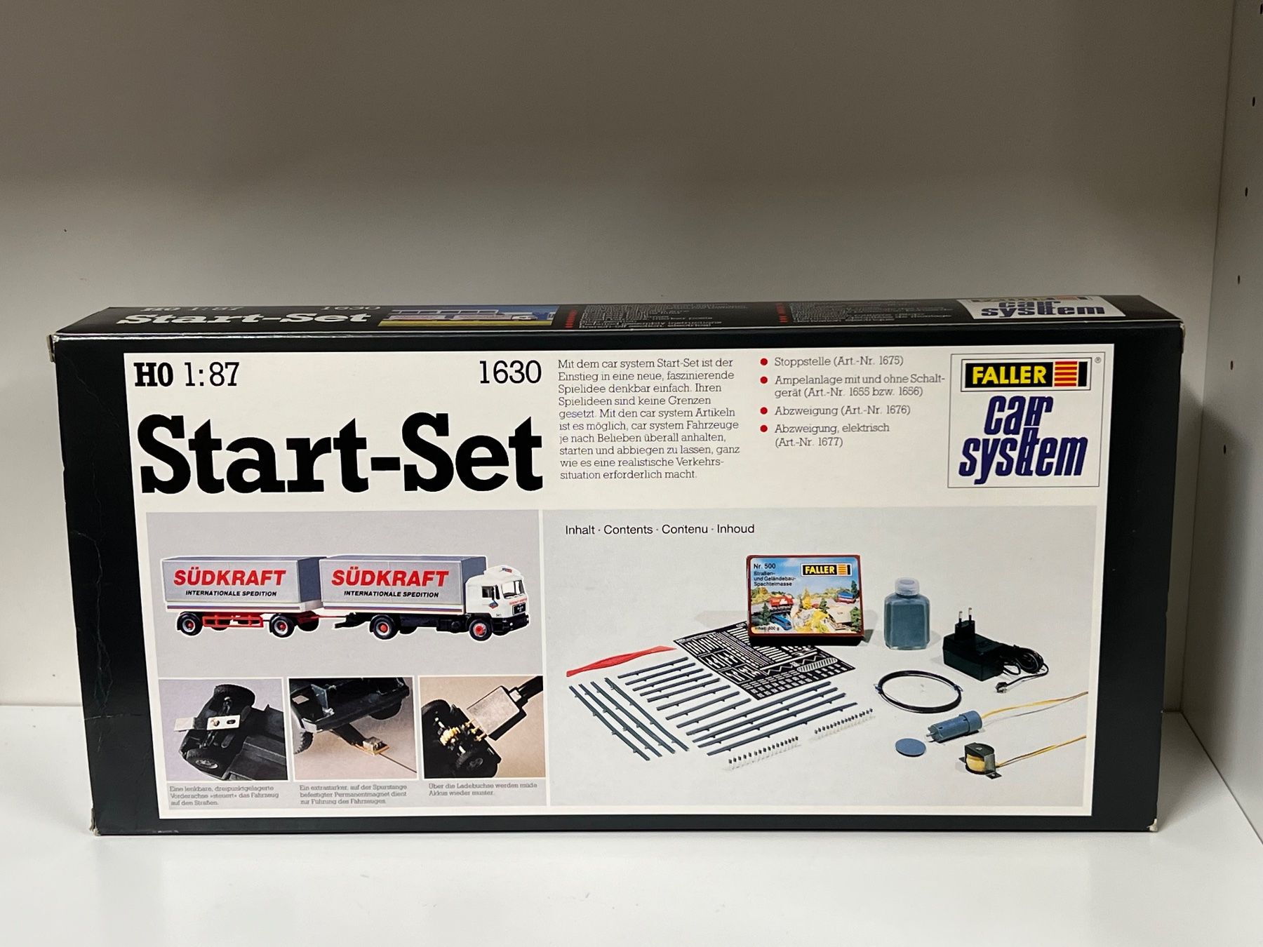 Faller Modelleisenbahnen: FALLER Car System  HO 1:87 1630 Start-Set – Neu und originalverpackt aus Neuenhof von ludovicco 3