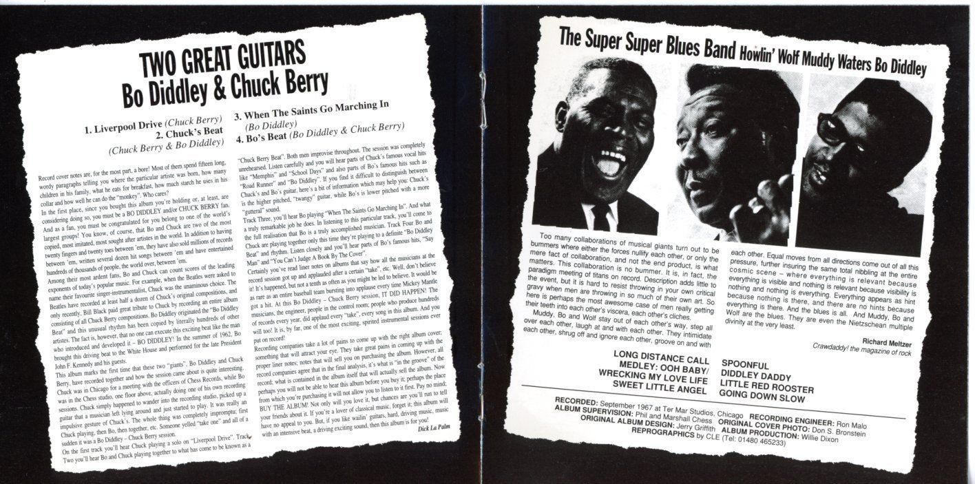 CDs: CD - BERRY/DIDDLEY 2 great guitars & SUPER BLUES BAND – Gebraucht aus Morges von evnocha3 5