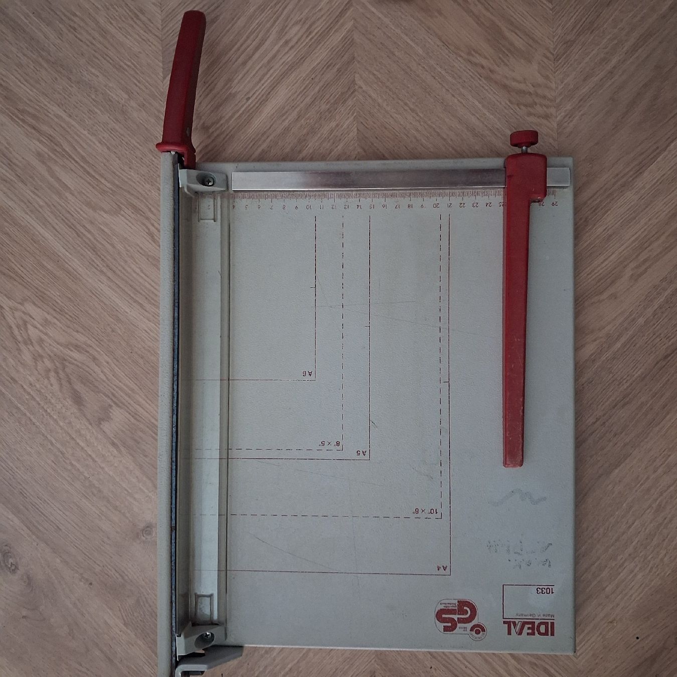 Alle Maschinen: Ideal 1033 paper cut machine used – Gebraucht aus Wil SG von tre_g2l7