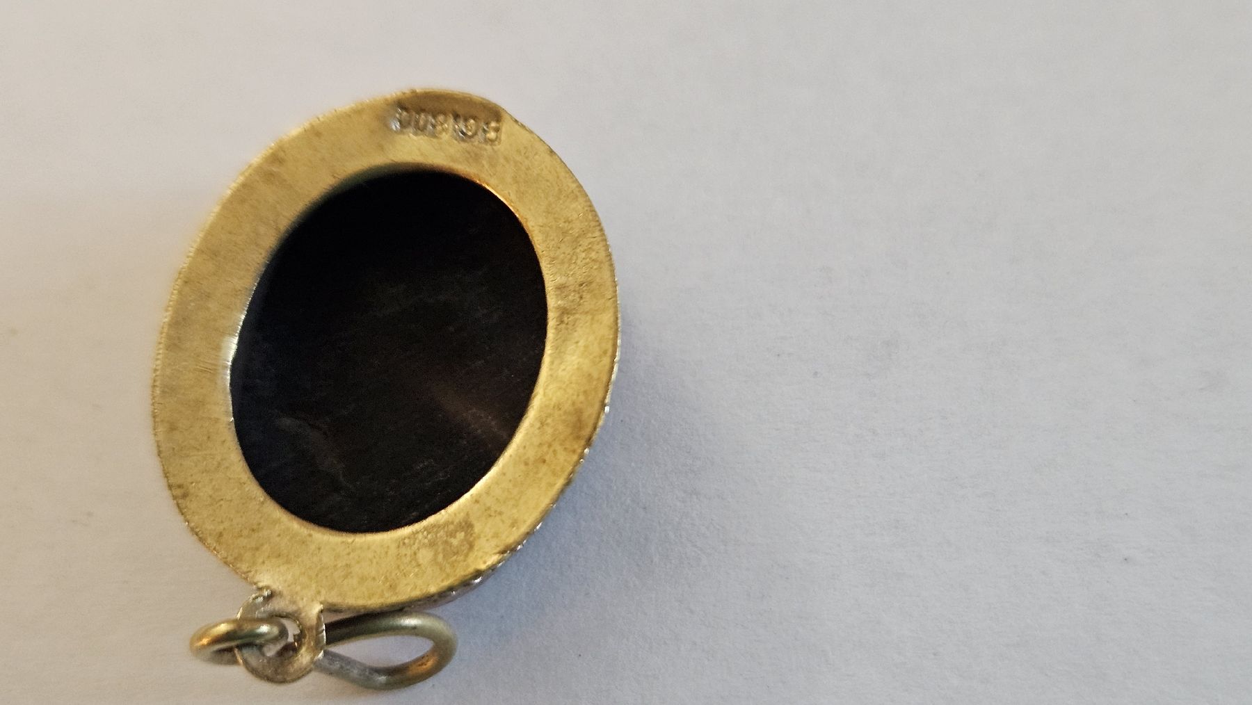 Anhänger: pendentif camée ancien nacre, argent – Gebraucht aus Lausanne von Angelite 1