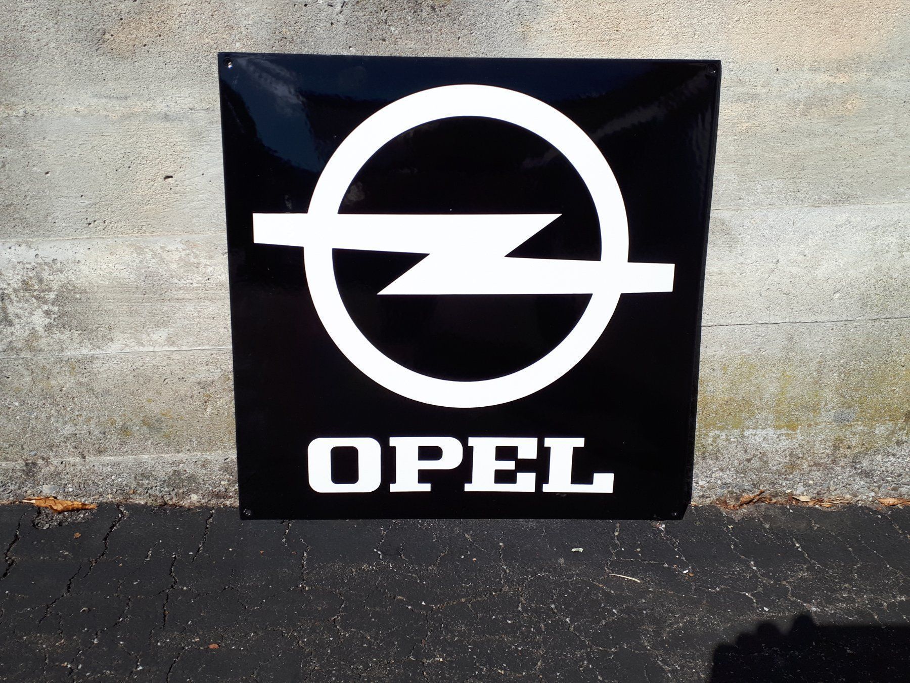 Insegne: Emailschild Opel – Usato da Zürich venduto da timbuktu03