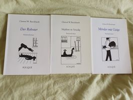 3 Kriminalromane von Christof W. Burckhardt