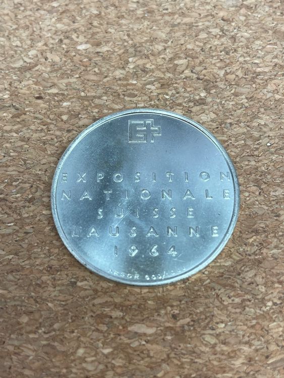 Médaille Fédération Sportive De Noiraigue 1964 - Suisse - Armée De Terre