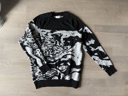 Merino Designer Pullover, S
