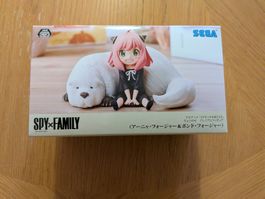 Anya and Bond Chokonose Sega Spy x Family Figur Neu & OVP