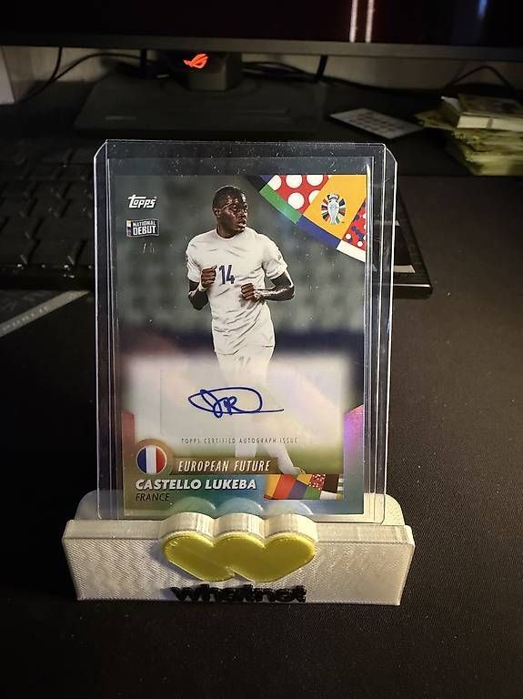 Carte collezionabili: Lukeba /5 auto Topps euro 2024 – Usato da Prez-vers-Siviriez venduto da mel_flf7