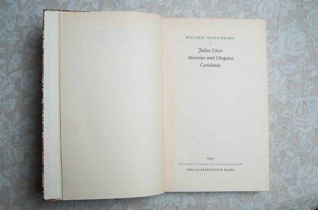 Bücher: Shakespeares dramatische Werke in 7 Bänden – Gebraucht aus Basel von storchenricardo 4
