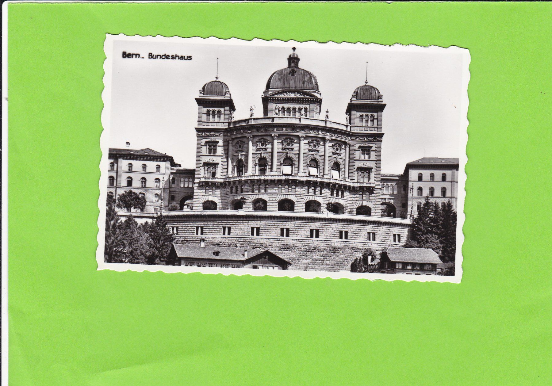 Cartoline postali: Bern-Bundeshaus – Usato da St. Peterzell venduto da neckertal