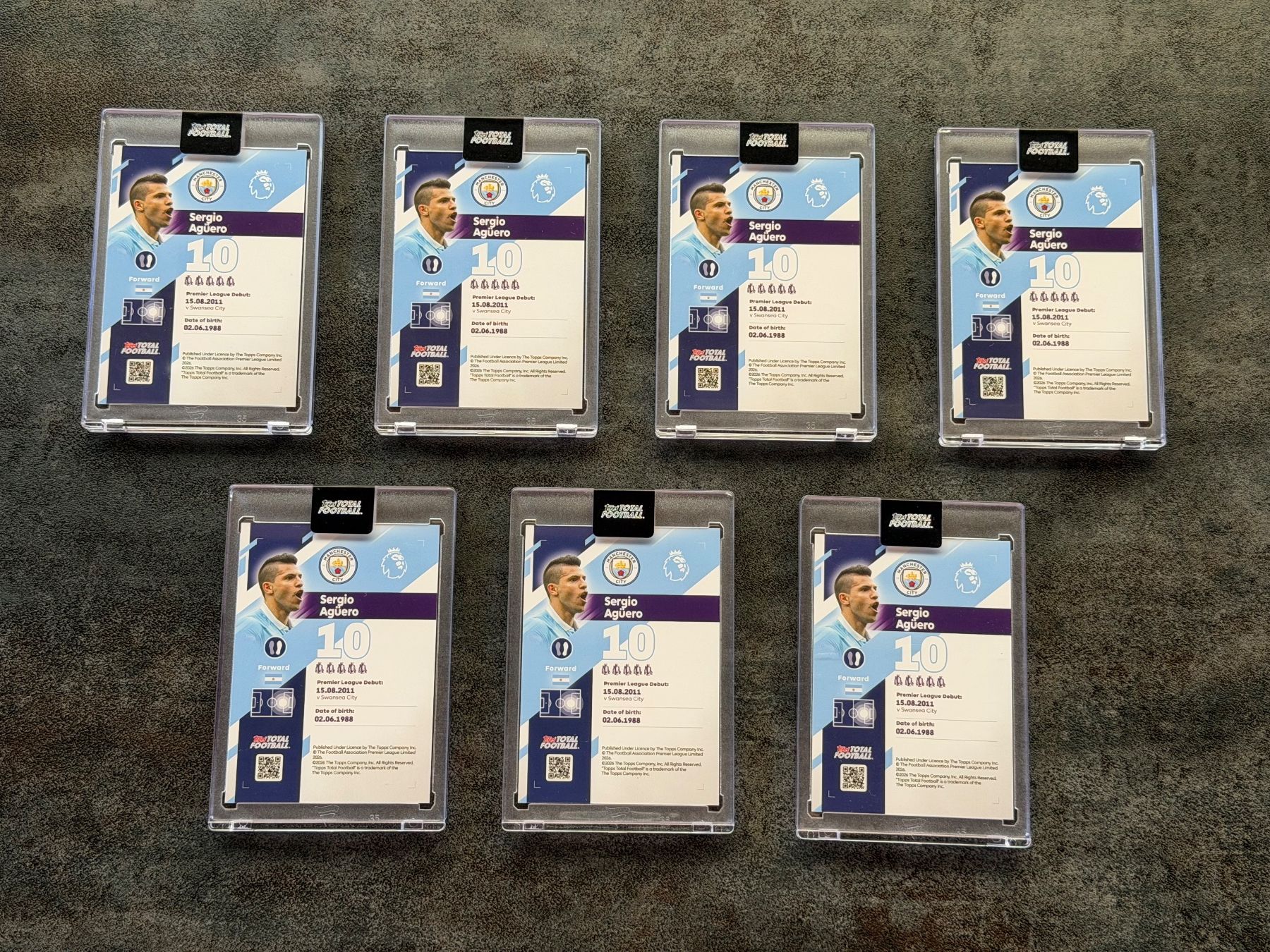 Topps Carte collezionabili: Sergio Agüero Rainbow inkl. 1/1 - Topps Legends – Nuovo e nell'imballaggio originale da Kaiseraugst venduto da 420n 8