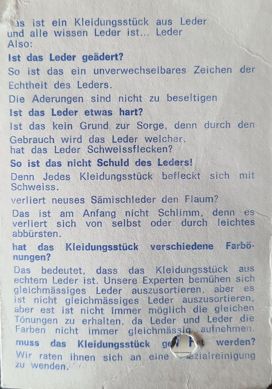 Giacche: LEDERJACKE VERA PELLE Gr. L – Usato da Adelboden venduto da Markus_43 5