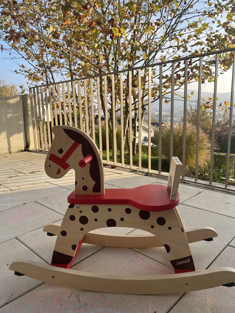 Janod Giocattoli: Janod Schaukelpferd Holzpferd – Usato da Oberengstringen venduto da Baby_Fashion 9