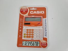 Casio Taschenrechner in Orange