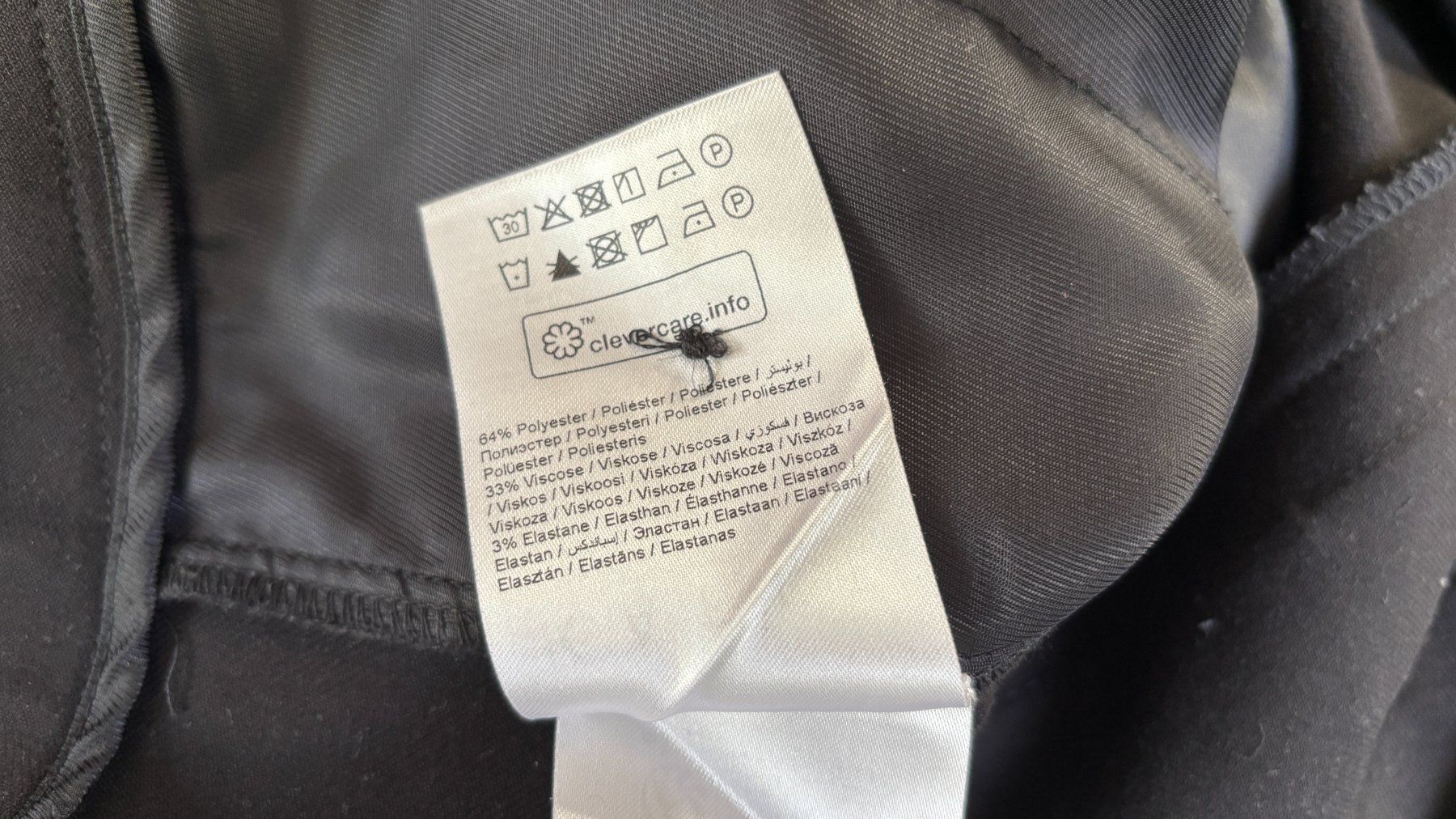 Pantaloni: Kaffe Stoffhose, schwarz, 42 – Usato da Spiegel b. Bern venduto da Laystyx 5