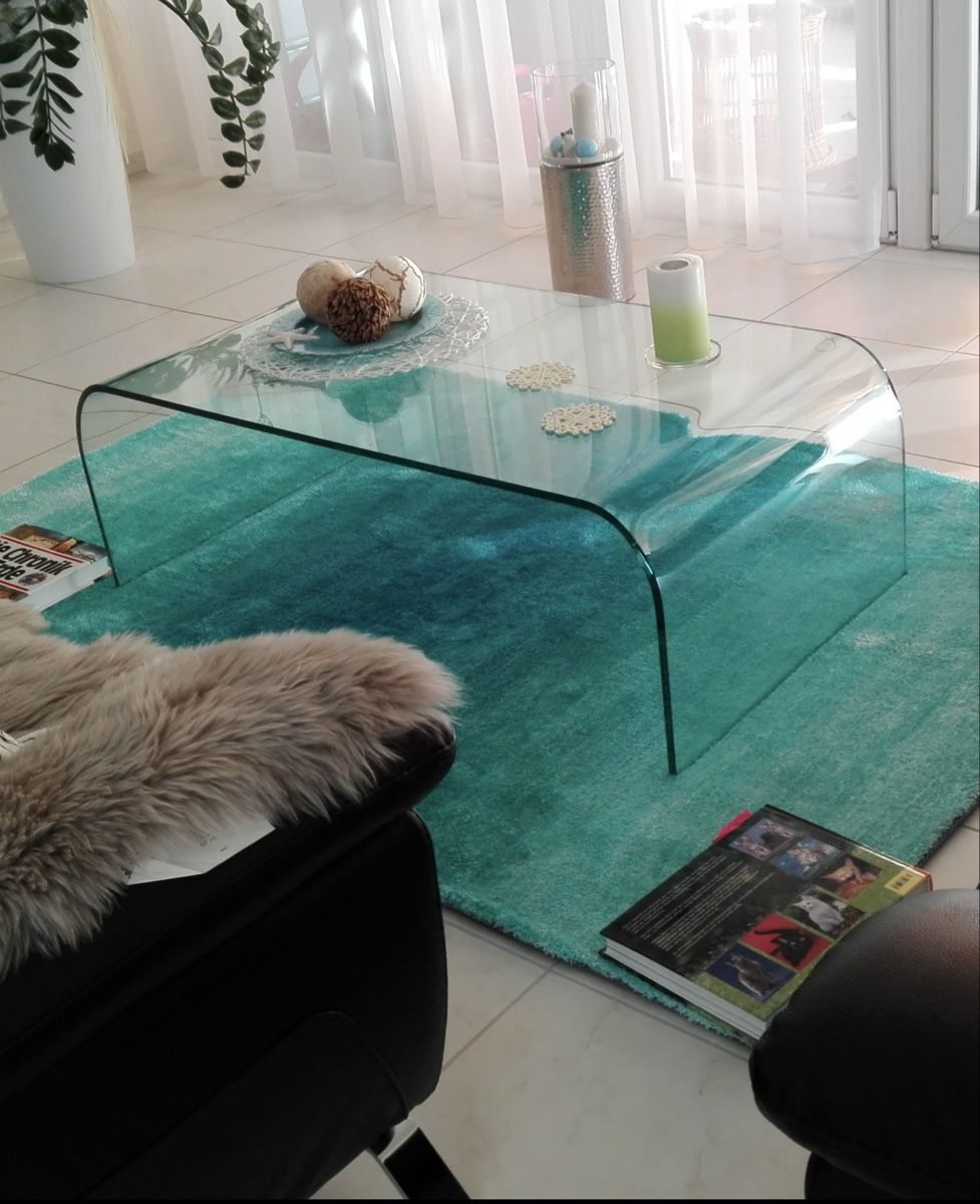 Tables: Couchtisch aus Glas – D'occasion à Dietlikon par Twix_