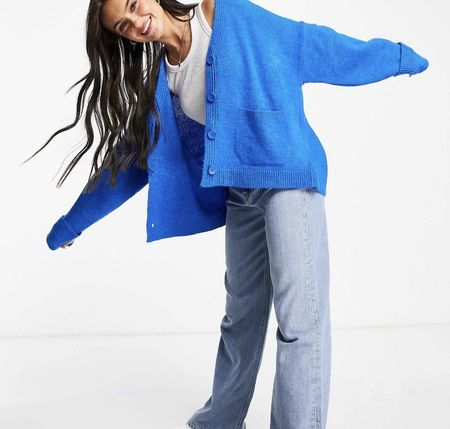 Cardigan femme bleu taille M neuf