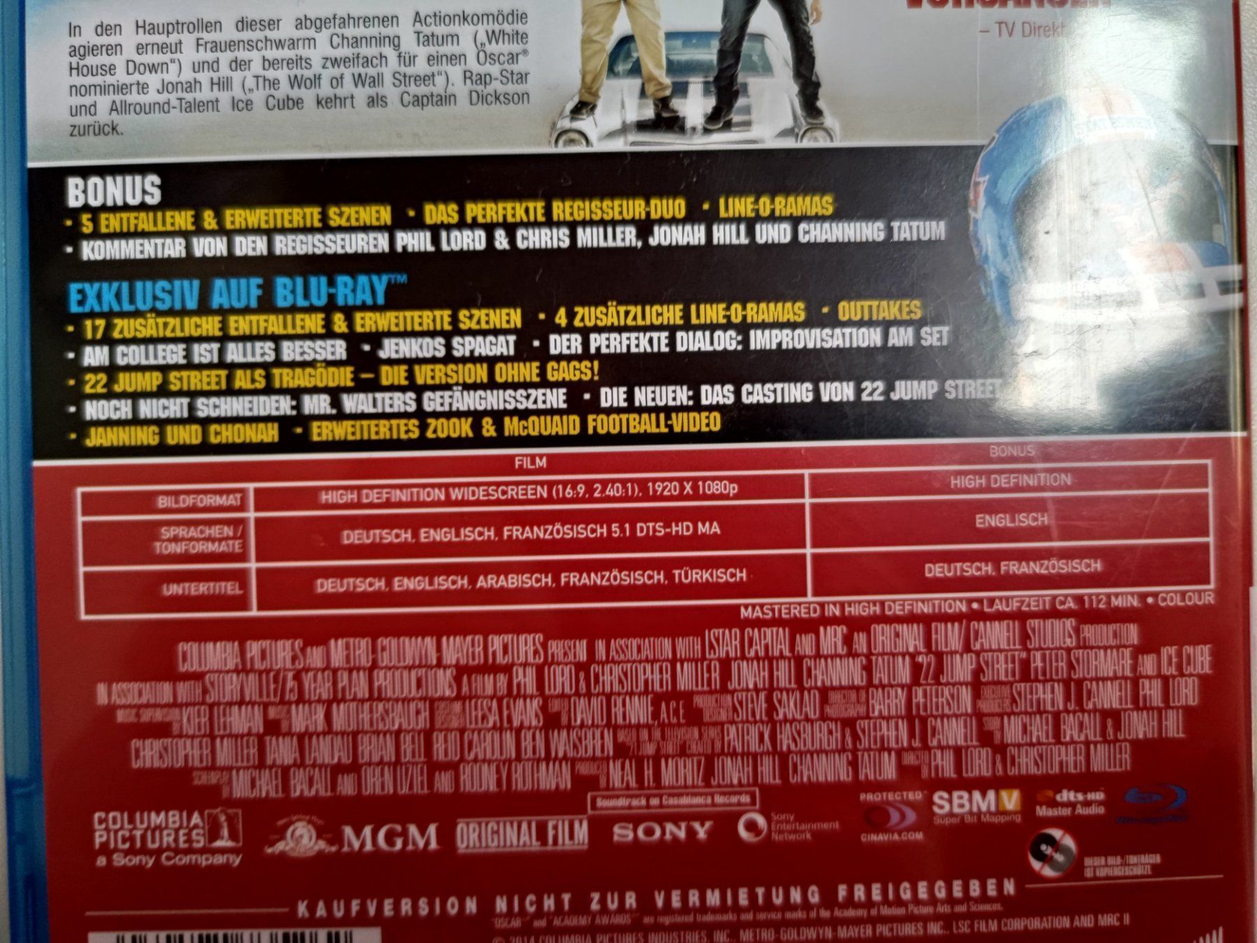 Tutti i DVDs: 22 Jump Street – Usato da Liestal venduto da Kratzilla 3