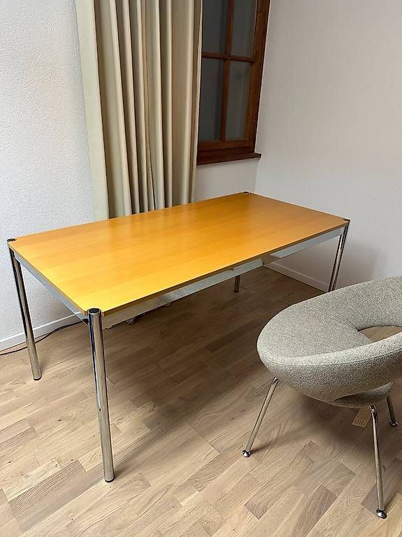 USM Schreibtische: Bureau USM Haller en plaqué hêtre naturel // Ref. AY0359 – Gebraucht aus Ravoire von ARKY_s