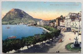 Lugano - Quai e Monte S. Salvatore