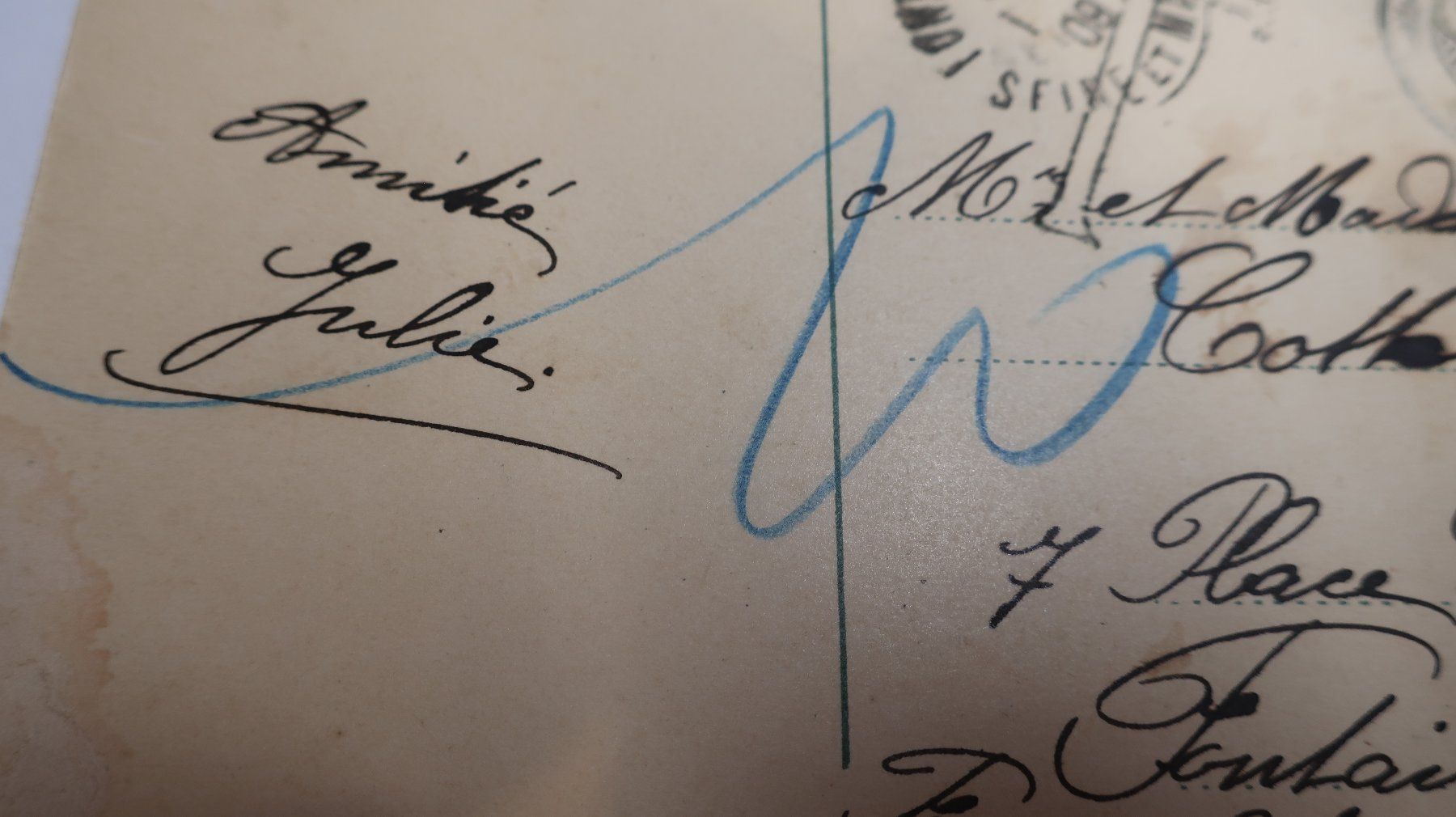 Cartoline postali: Glion sur Territet  1909 – Usato da Cormoret venduto da Pascalll2001 5
