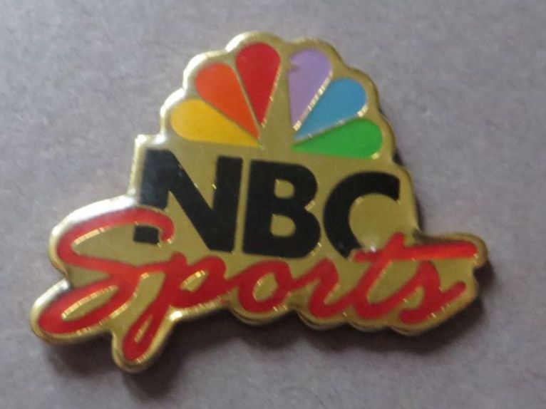 Placchette & Badge: PIN, NBC SPORTS NACHRICHTEN – Usato da Neuhausen venduto da luckimucki