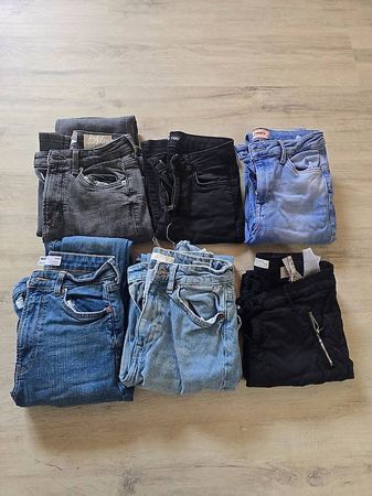 Jeans Mix , Damenjeans, viele Marken  6 stück