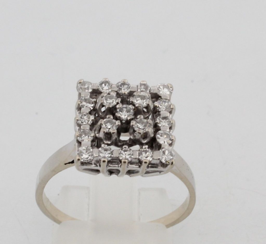 Anelli: 18K Gold Diamond Ring 4.89 g size 60 – Usato da Cham venduto da ppl_8lbl