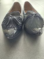 Paul Green Lack Ballerinas Schwarz Gr. 39