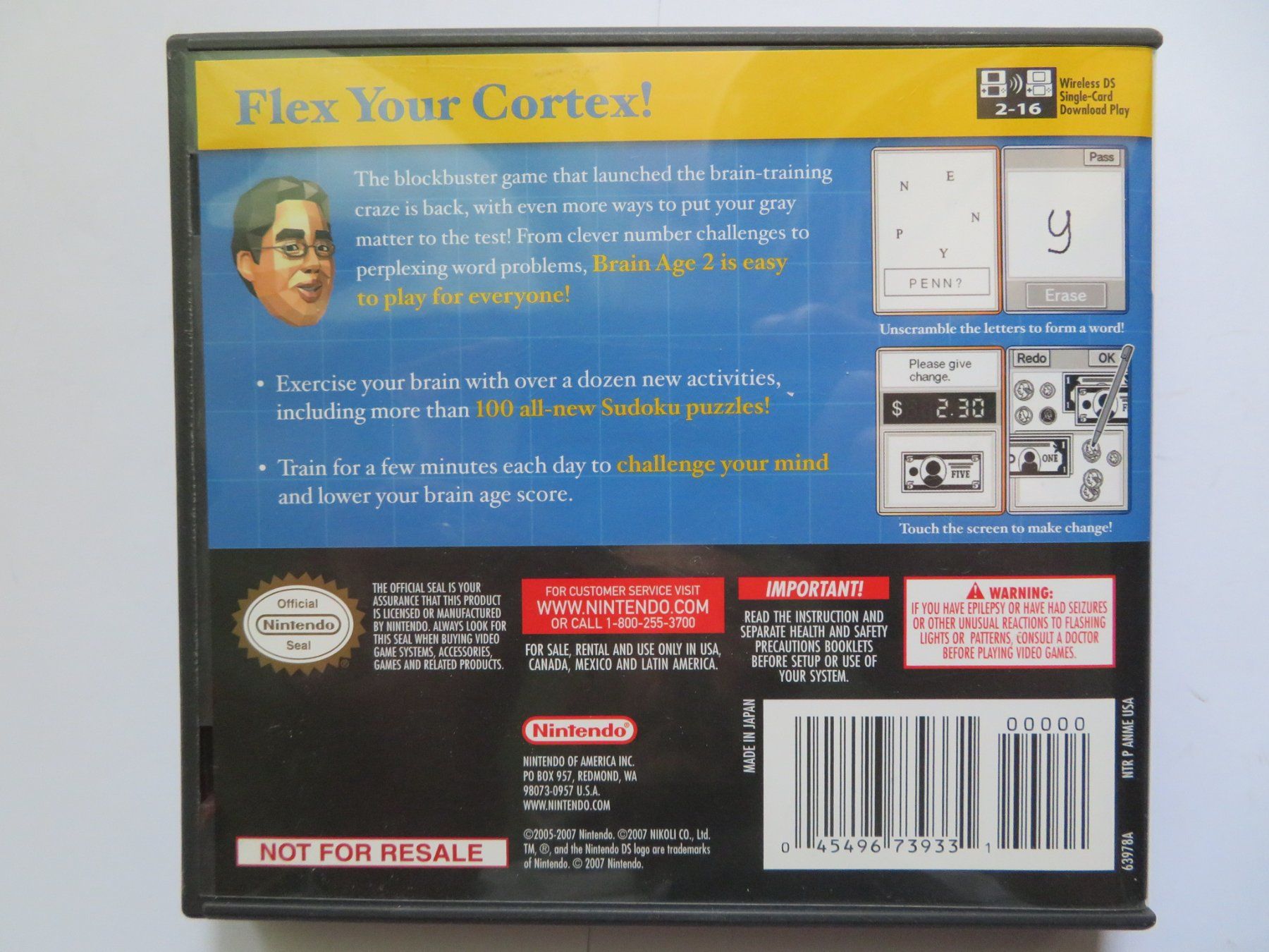 Nintendo Giochi: Nintendo DS - Brain Age 2 – Usato da Eysins venduto da zur_7j5l 2