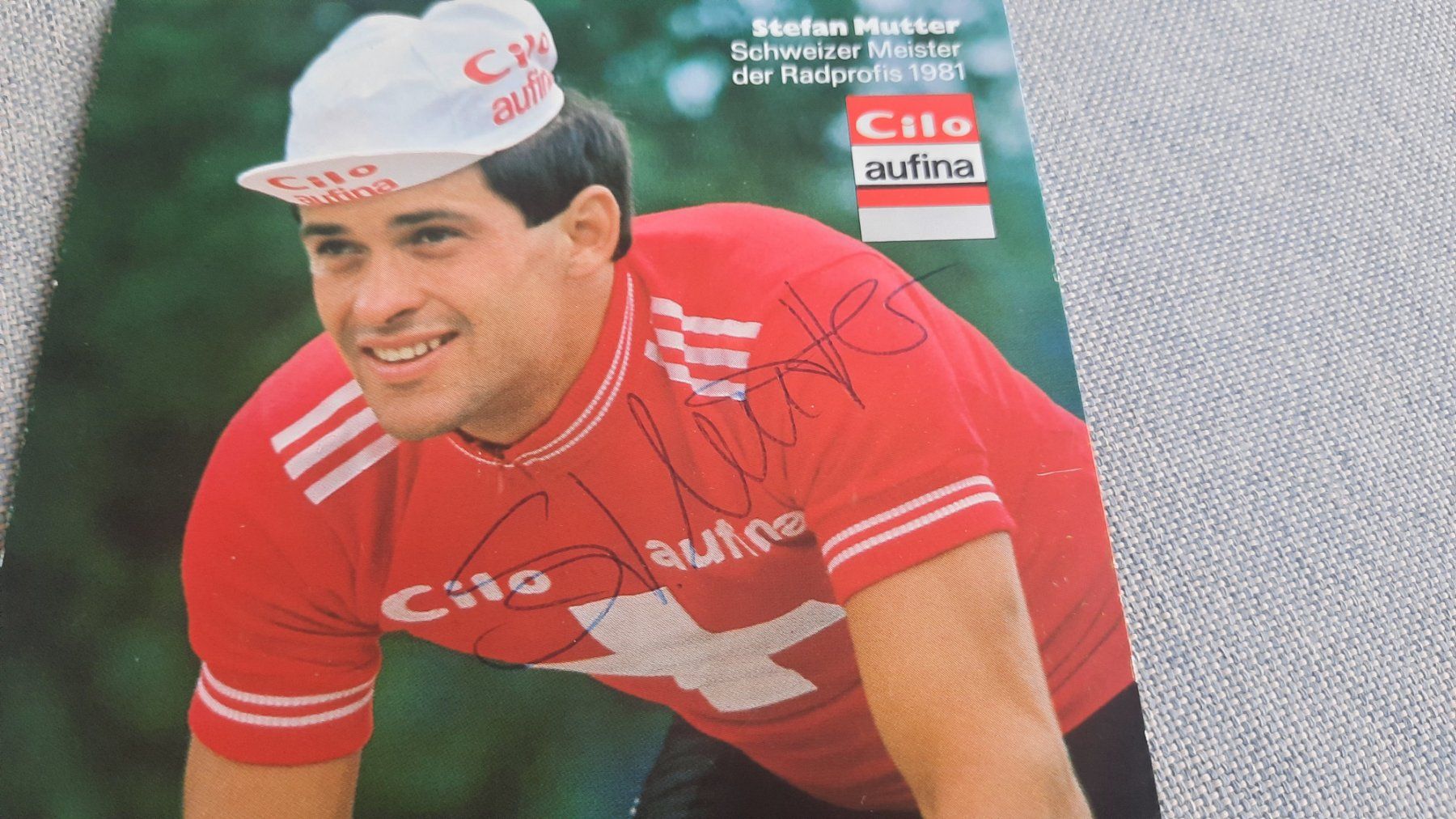 Autografi: Autogrammkarte Stefan Mutter – Usato da Schmerikon venduto da Olympia04 1