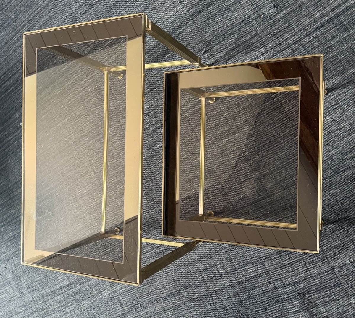 Tische: Beistelltisch Set aus Glas  – Gebraucht aus Bern von sartemiss 3