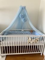 Babybett inklusive Matratze wie NEU