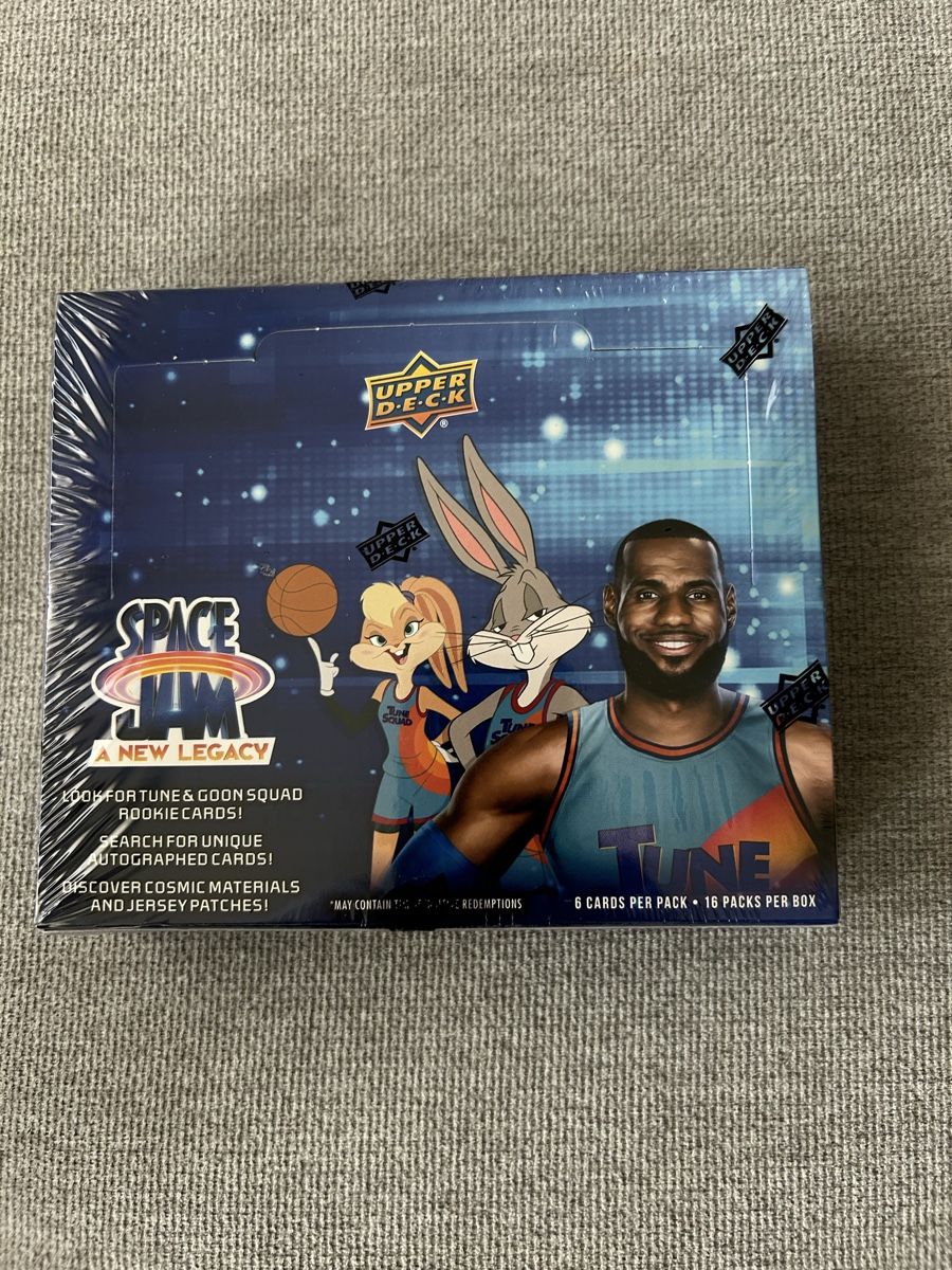 Carte collezionabili: Space Jam A New Legacy Upper Deck Box ungeöffnet! – Nuovo e nell'imballaggio originale da Zürich venduto da Sadavina