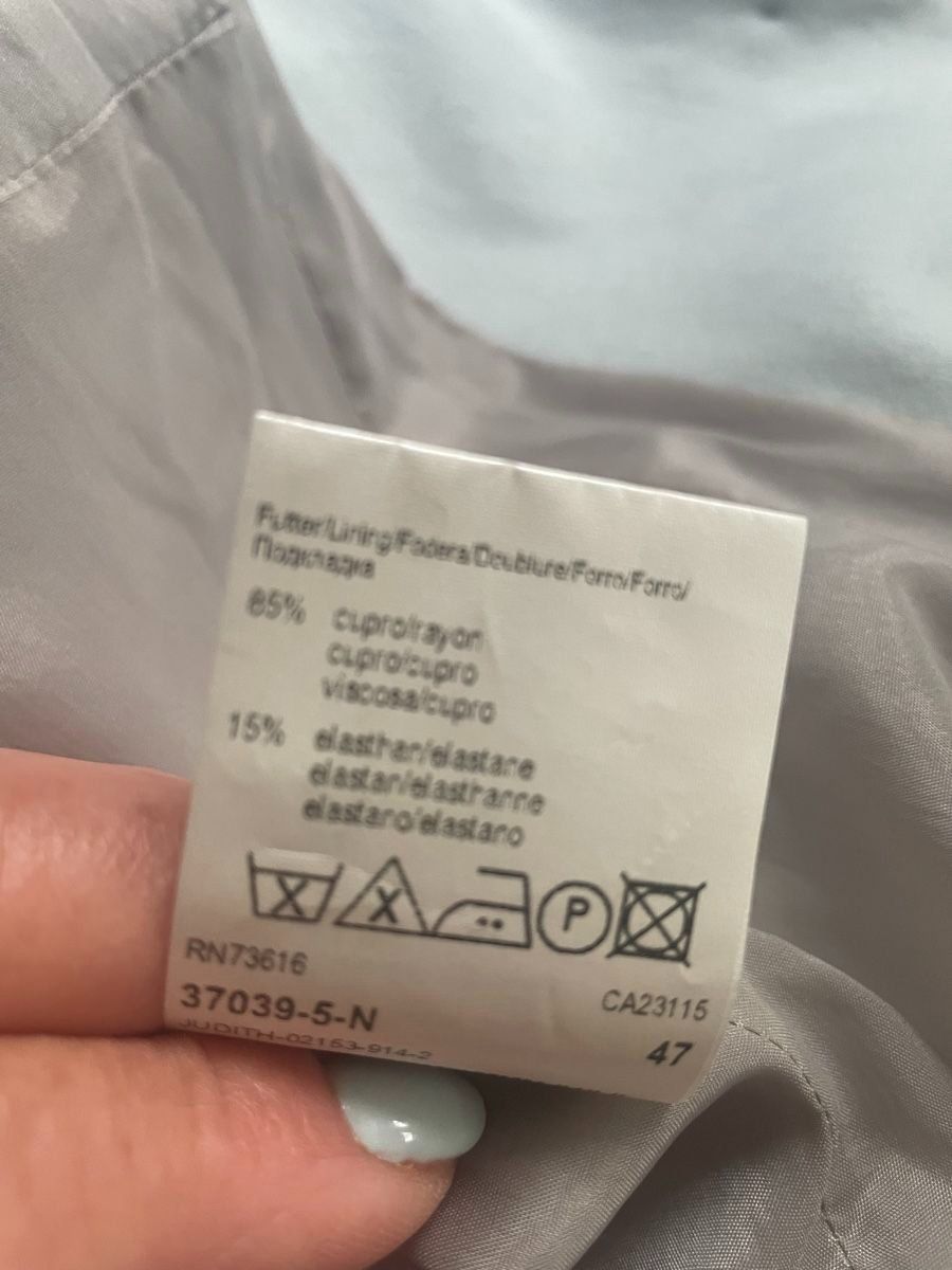 Hugo Boss Jacken: Hugo Boss Blazer , Gr. 38, Eisblau, gut erhalten – Gebraucht aus Gais von Sinclair3 5